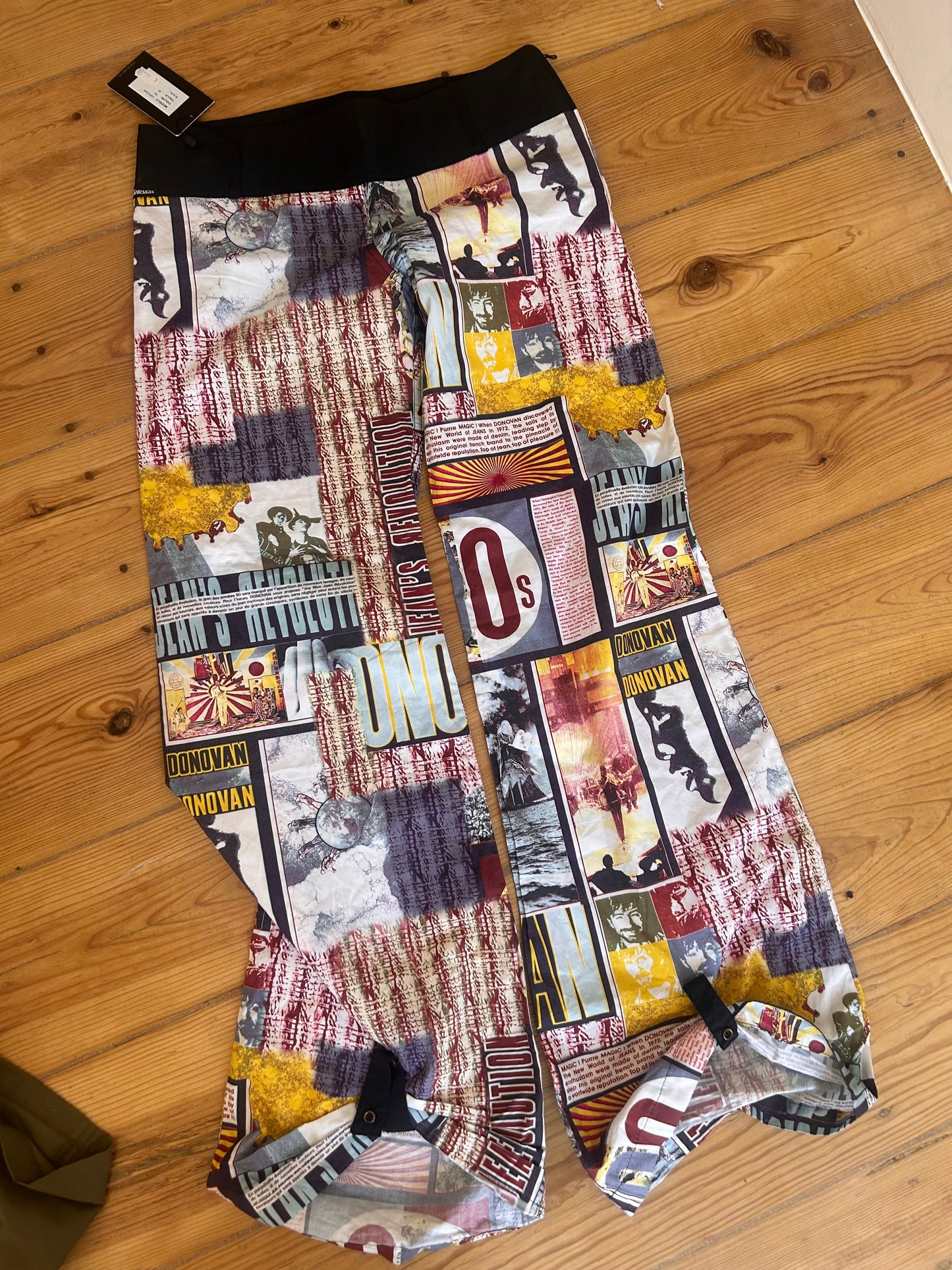 Vintage Deadstock print pants size 40