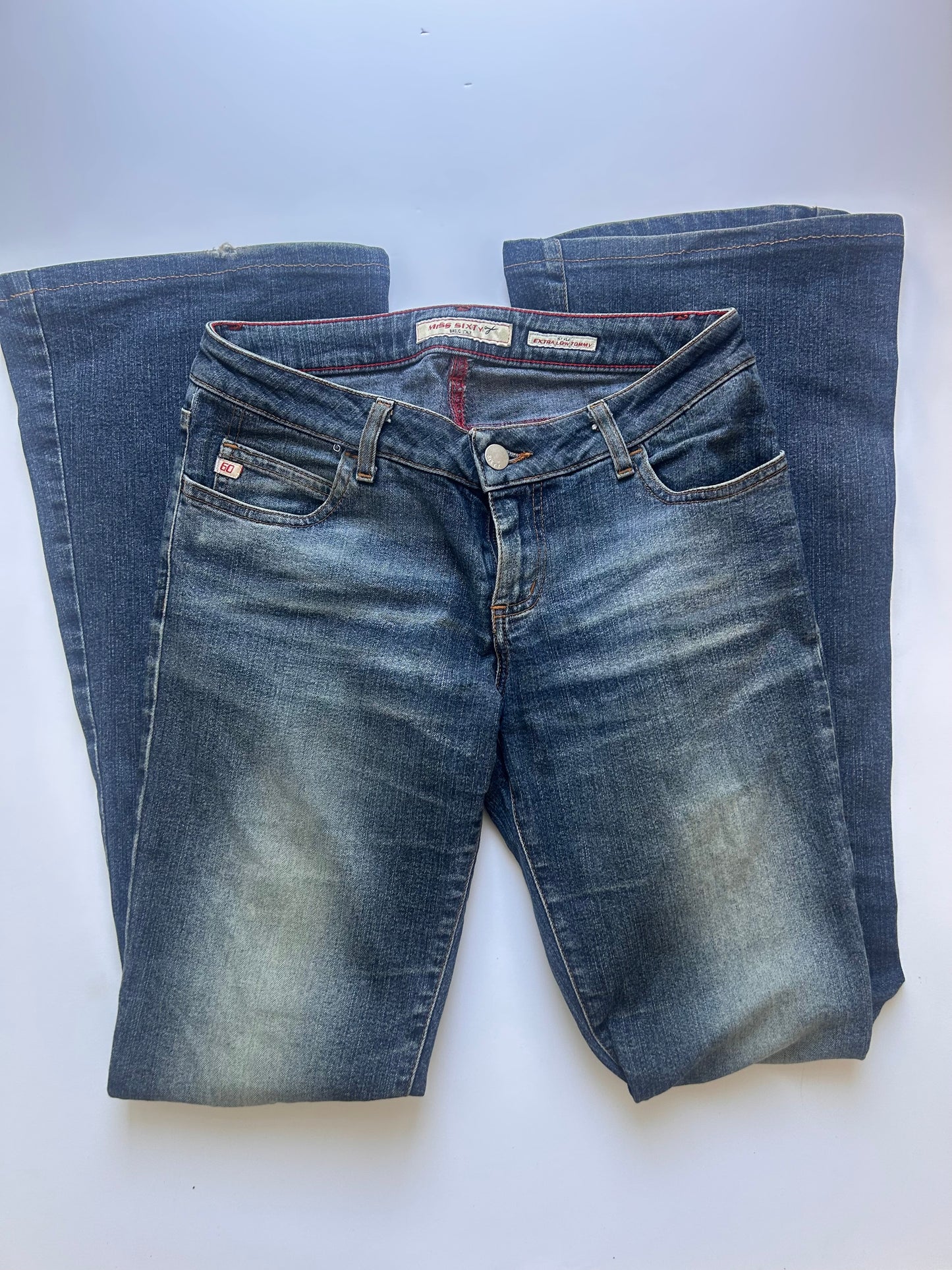 perfect vintage miss sixty leather details size 32