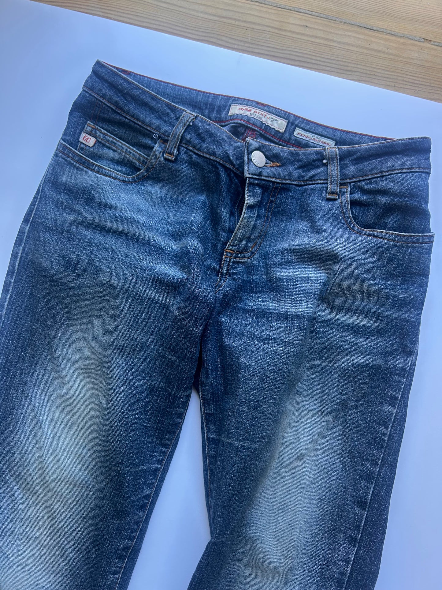 perfect vintage miss sixty leather details size 32