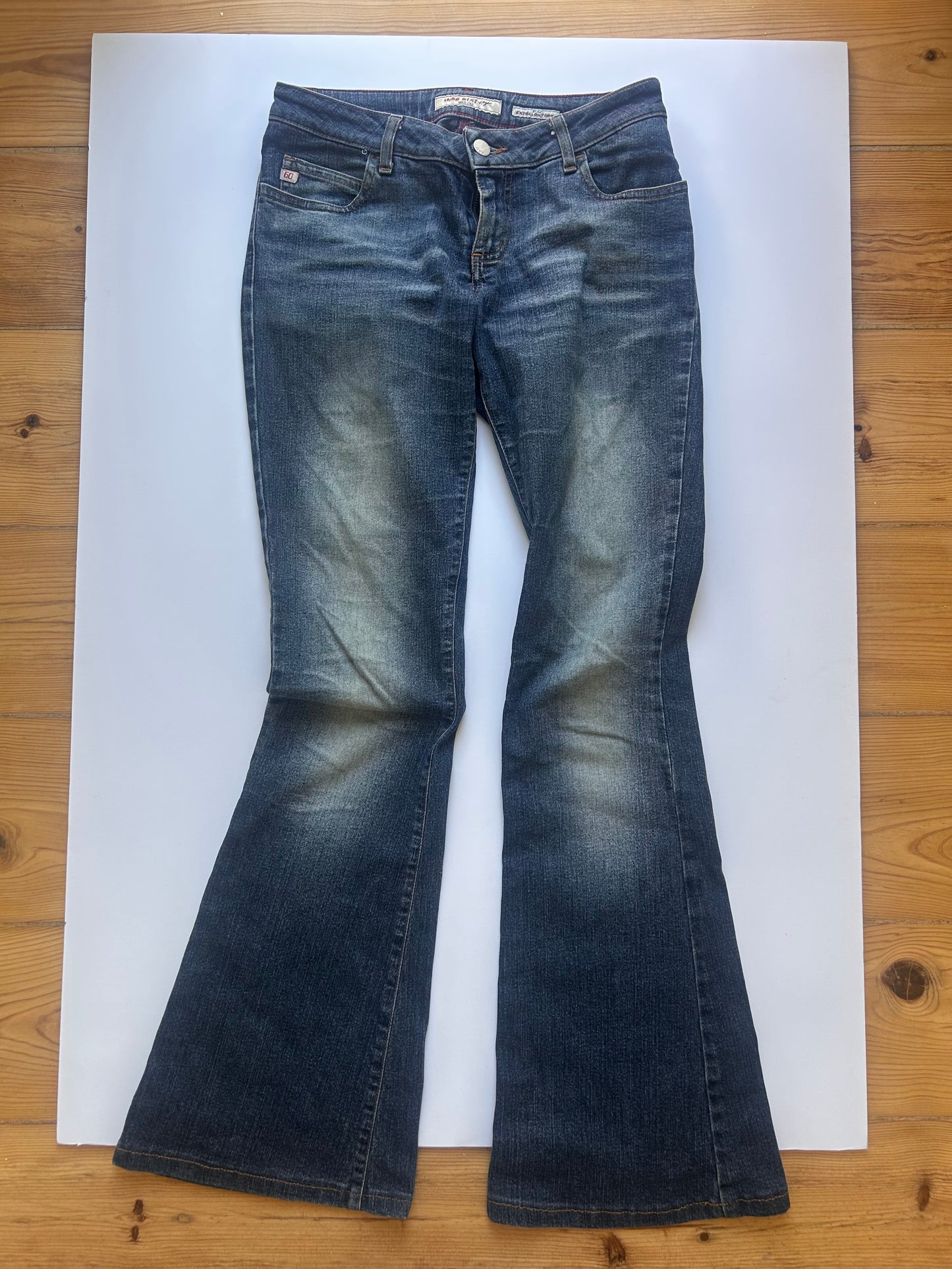 perfect vintage miss sixty leather details size 32