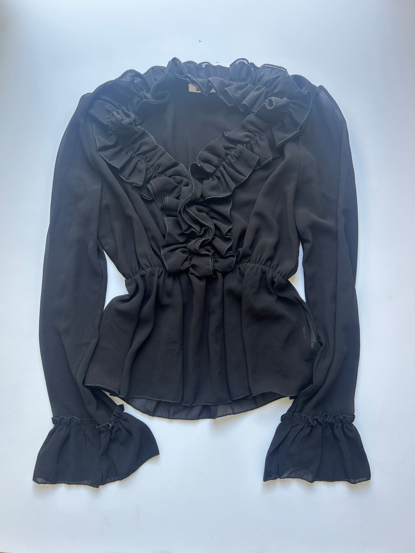 Beautiful flowy back blouse size S/M