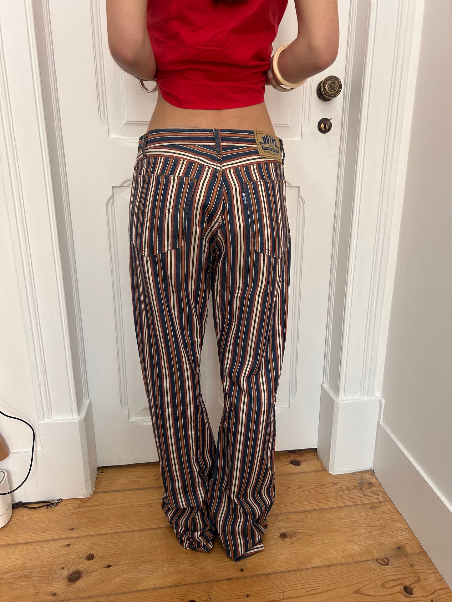 Adorable vintage striped pants size 38