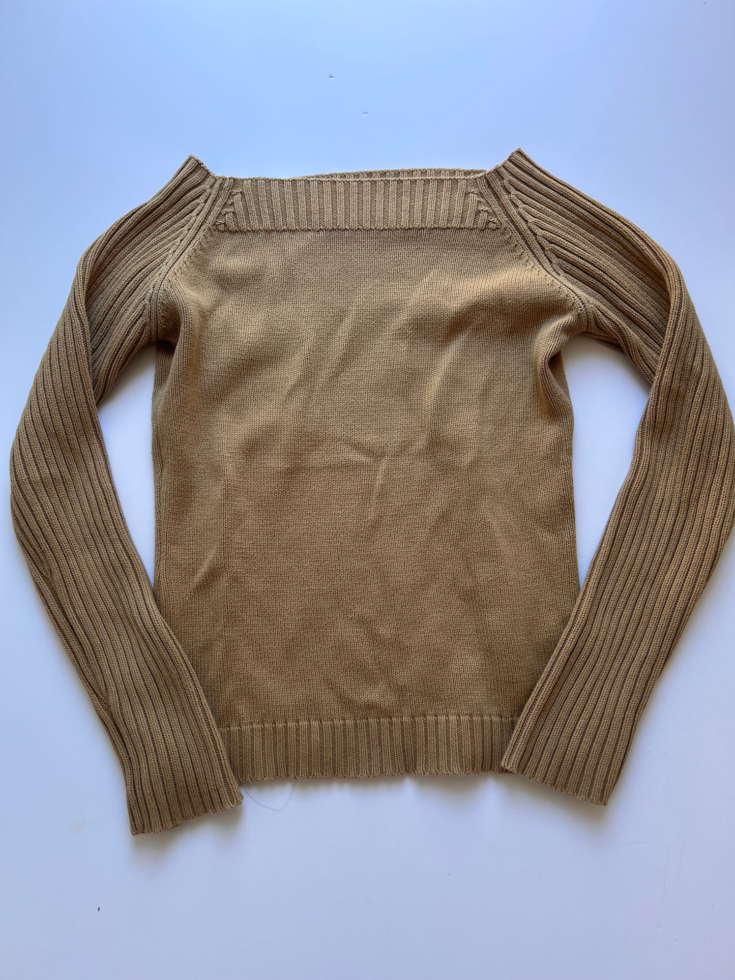 Sweater beige size S (marked M)