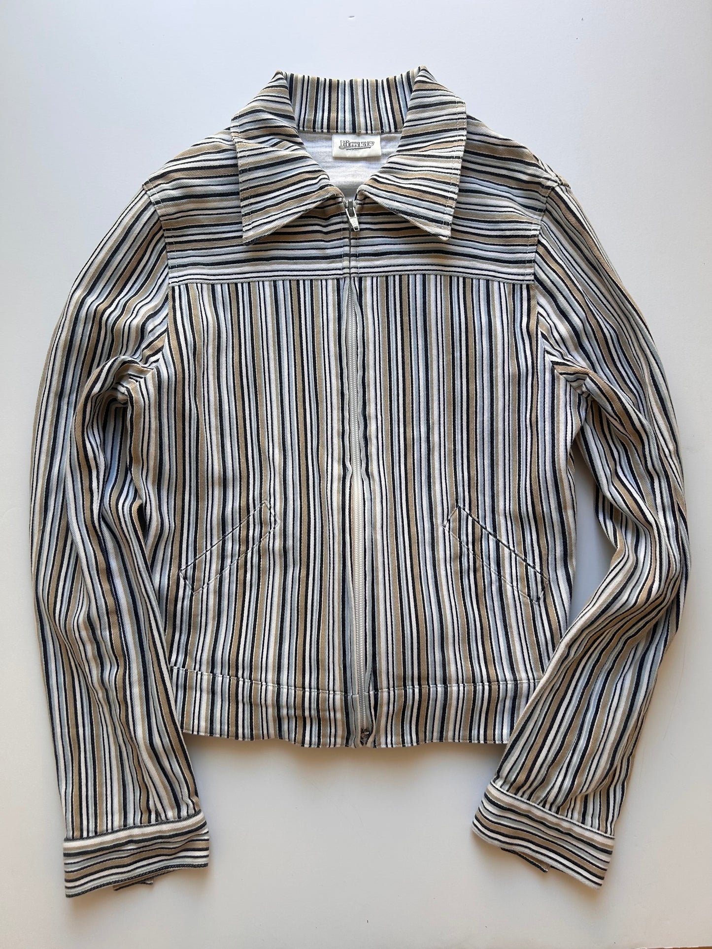 Vintage stripped jacket size S