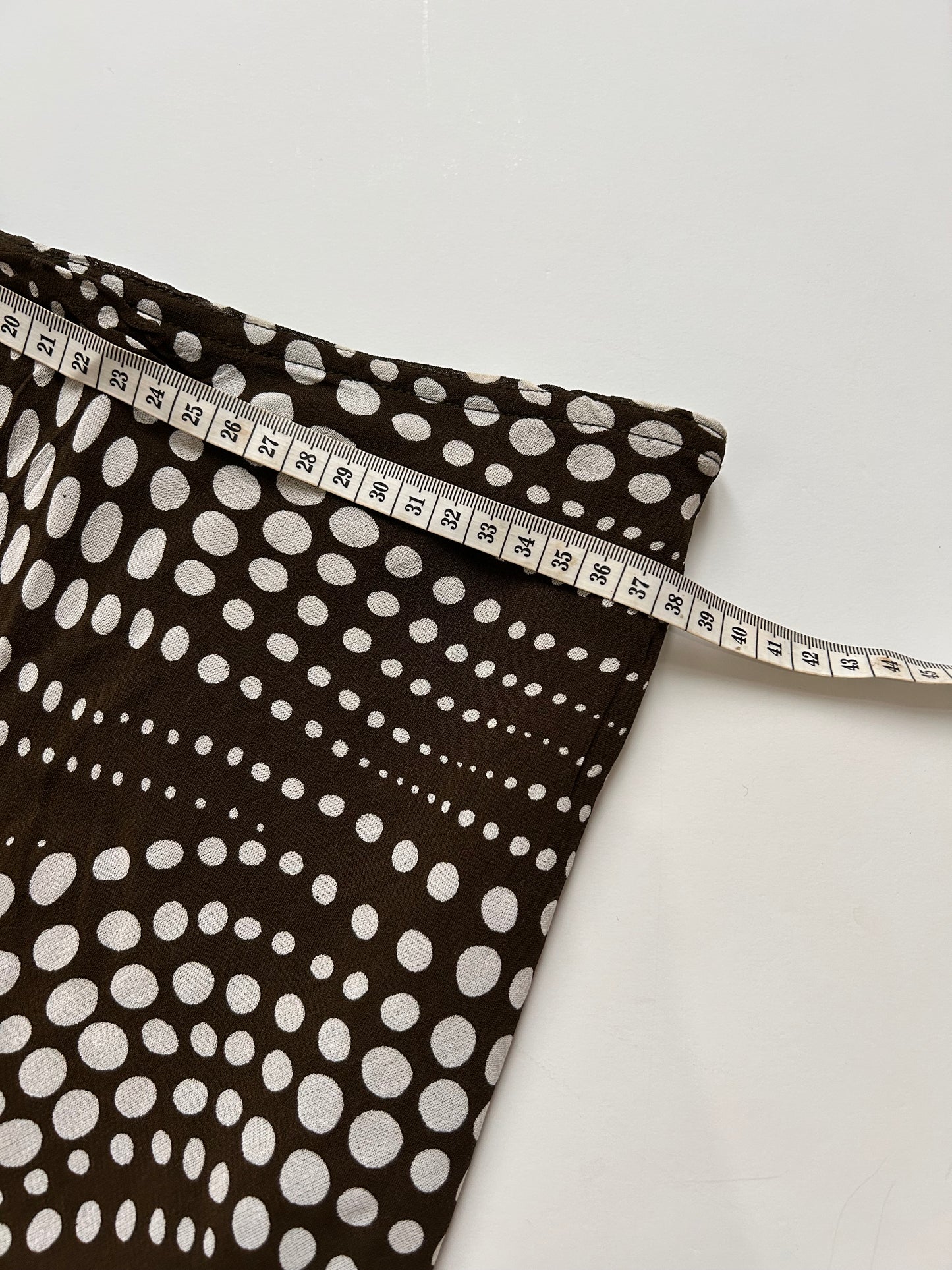 Adorable dots midi skirt size S