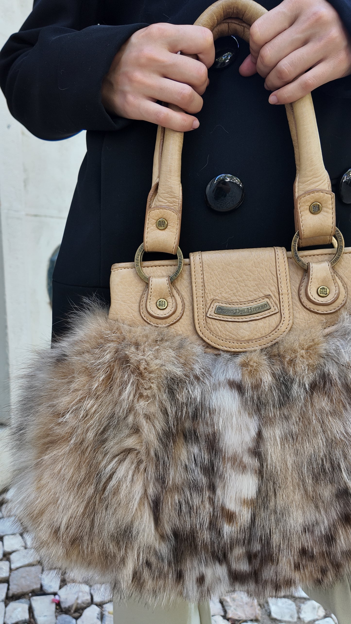 Perfect furr vintage bag