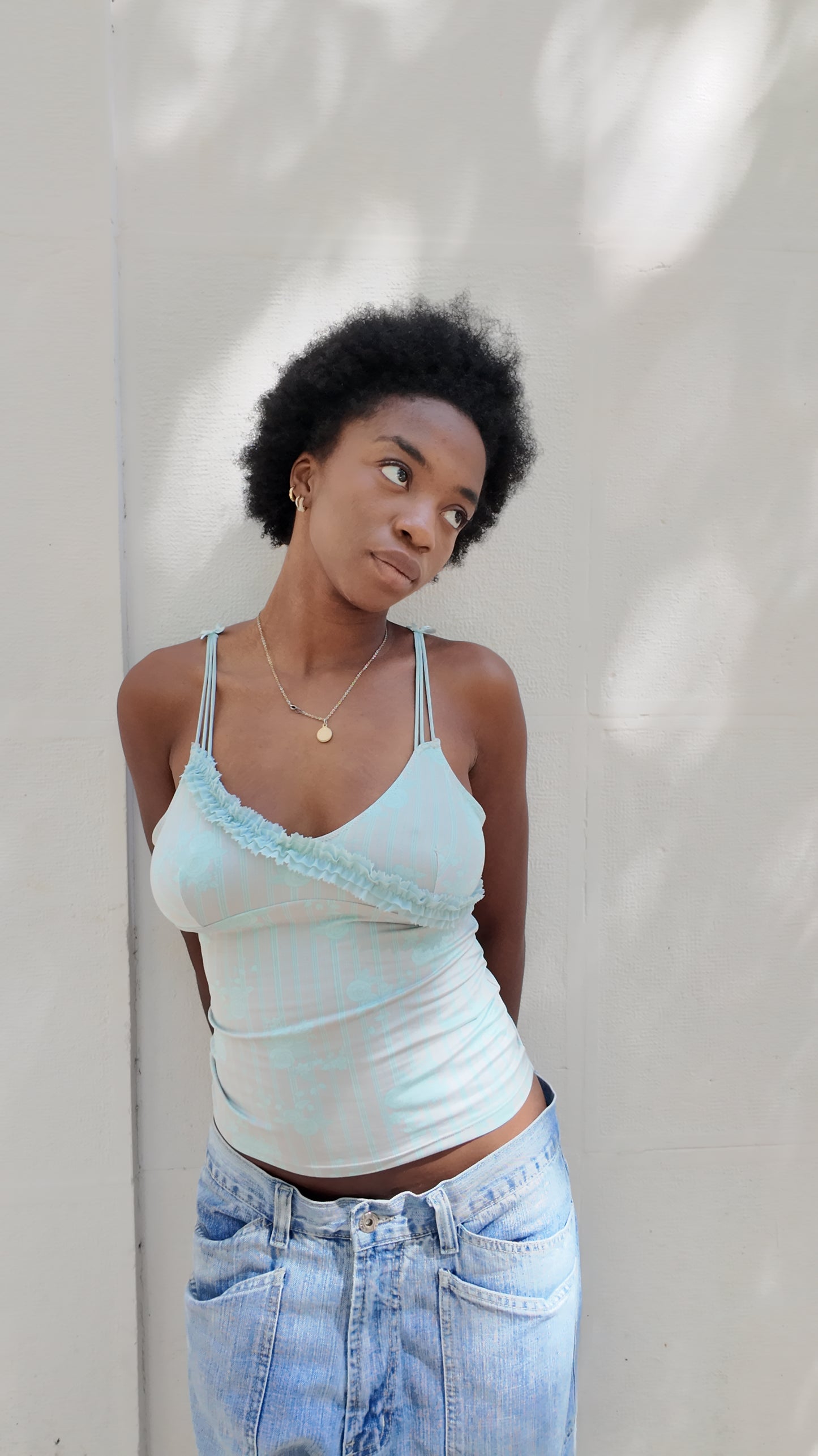 Adorable blue fairy top size M/L
