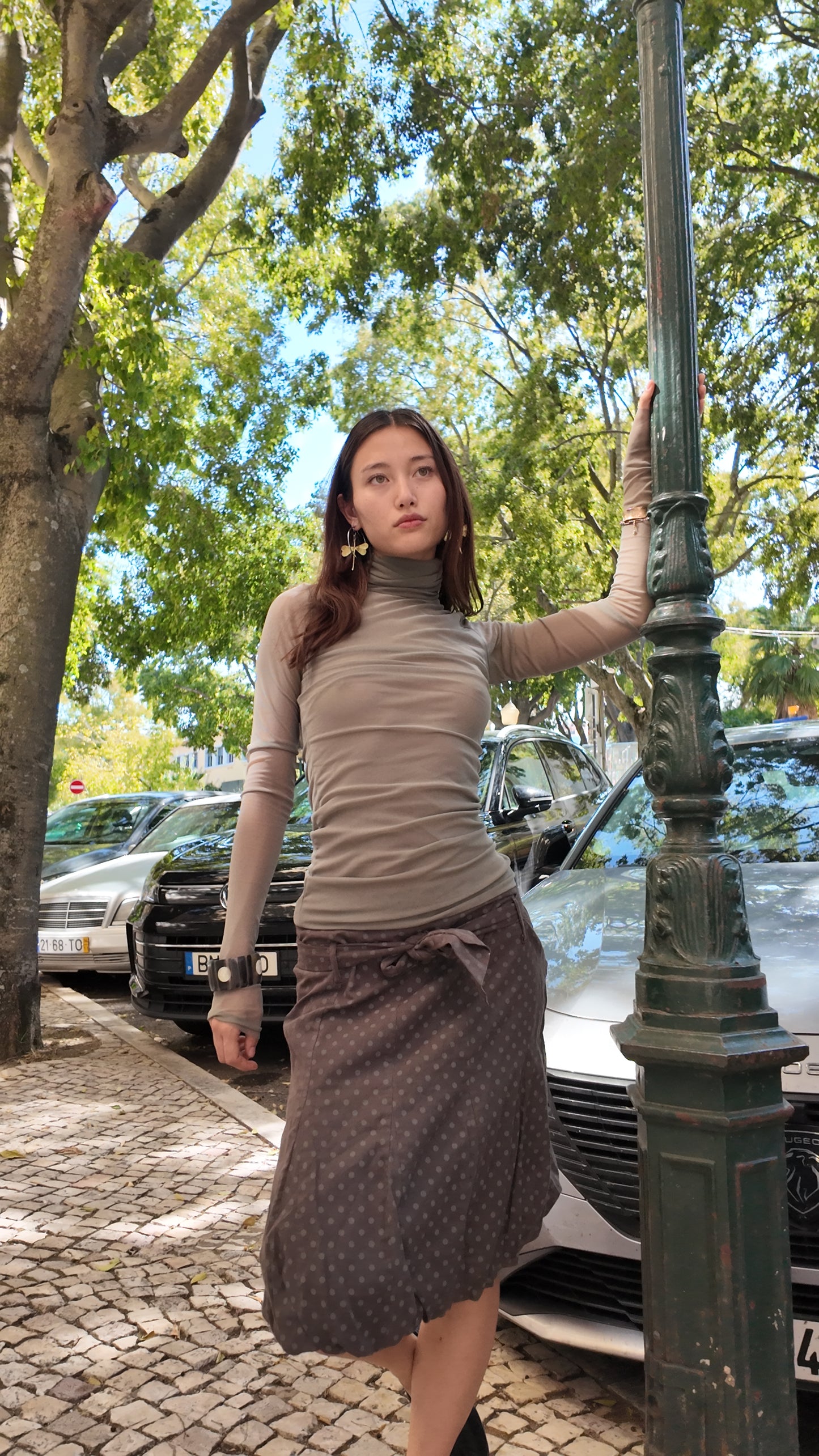 Adorable sheer top size S