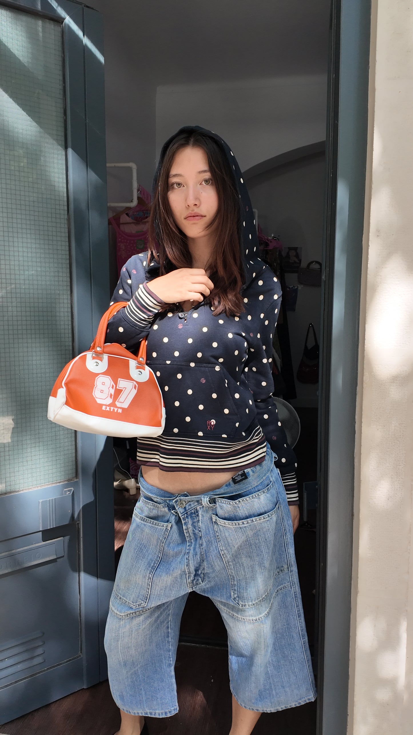 Adorable dots sweater size S