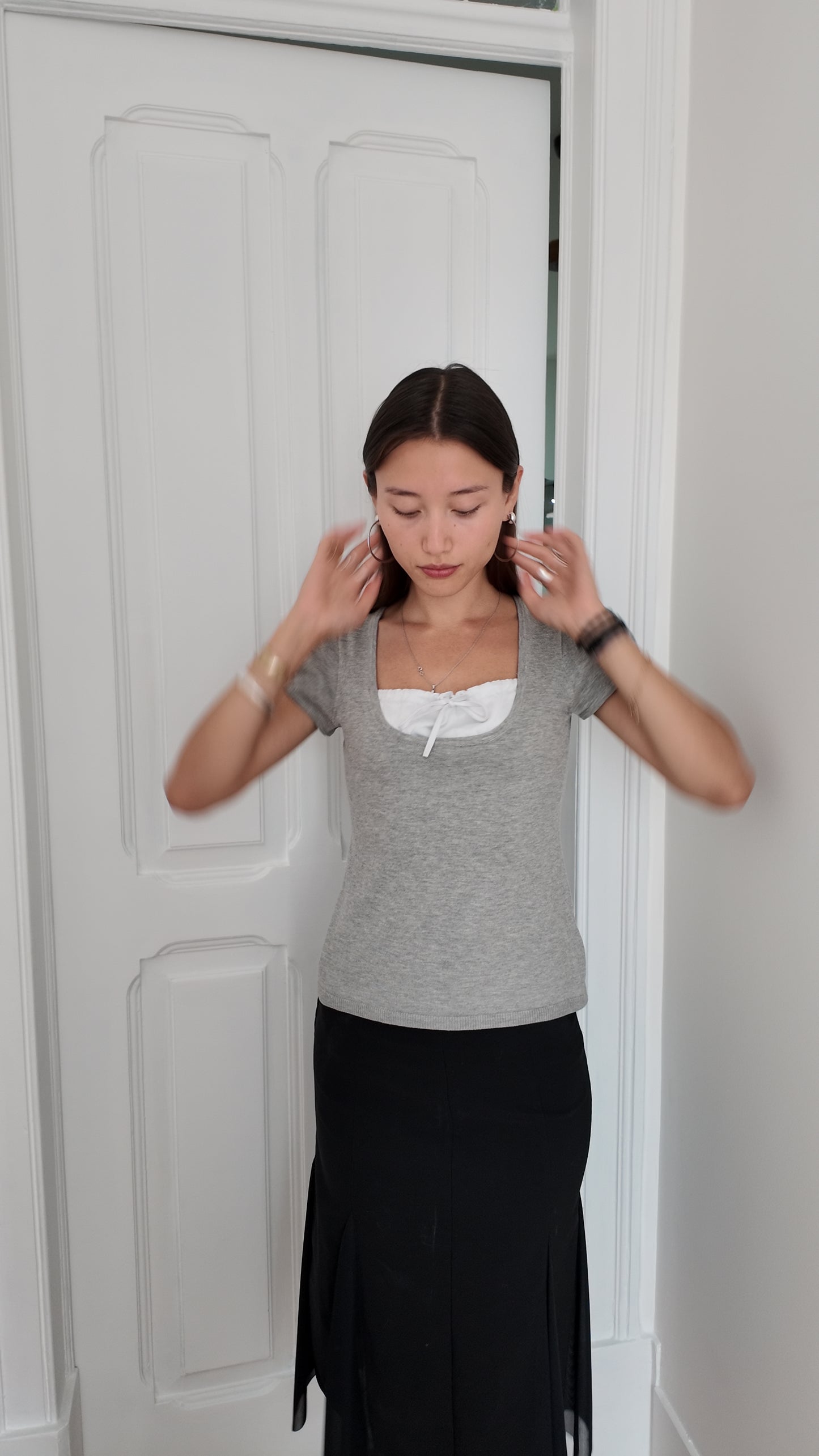 Adorable milkmaker coquette style top size 38