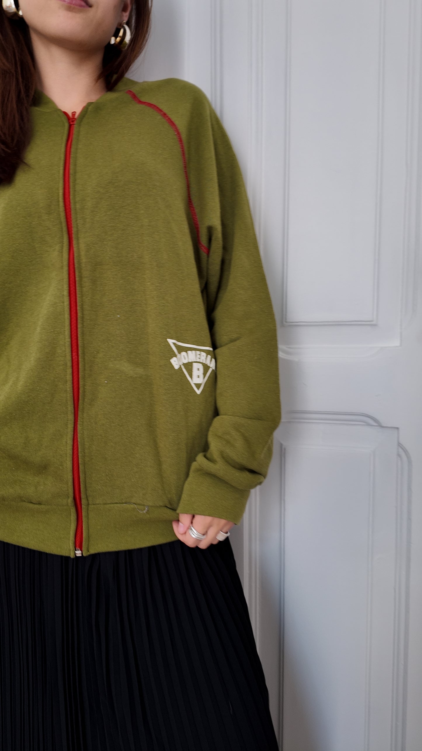 Adorable vintage boomerang jacket size M