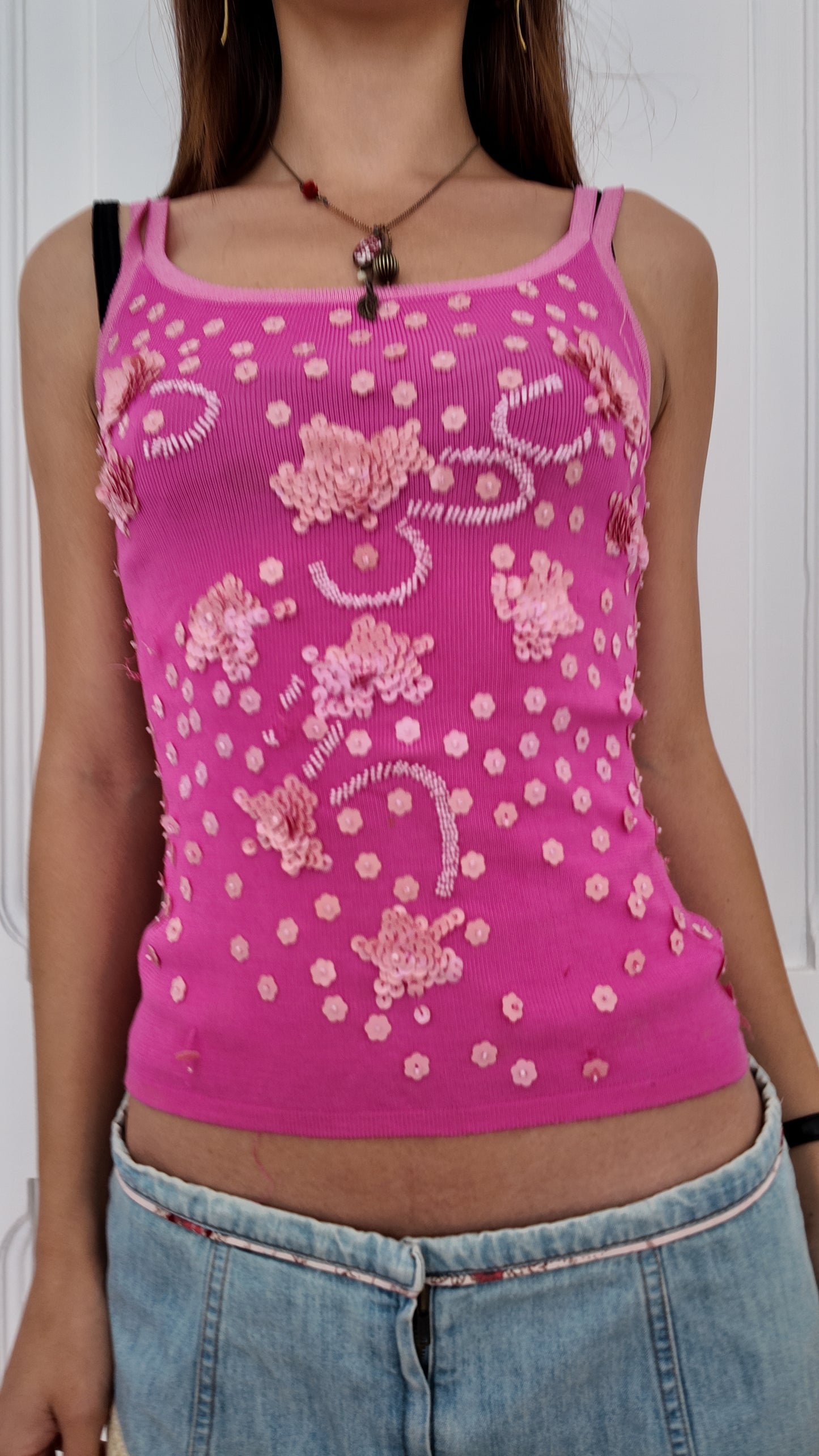 Adorable fairy sequin top size S