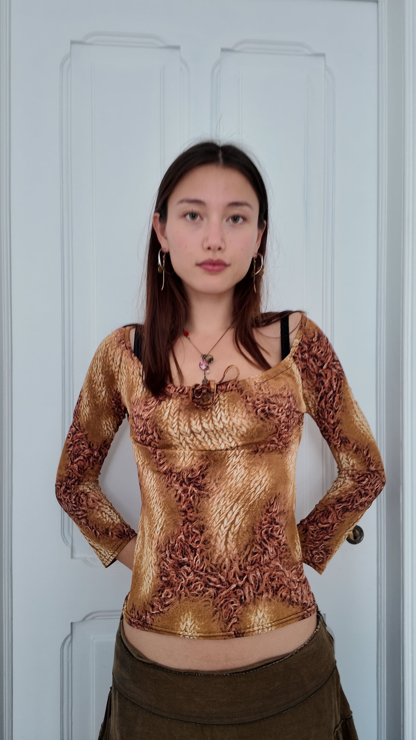 Iconic fairy vintage long sleeve top size S