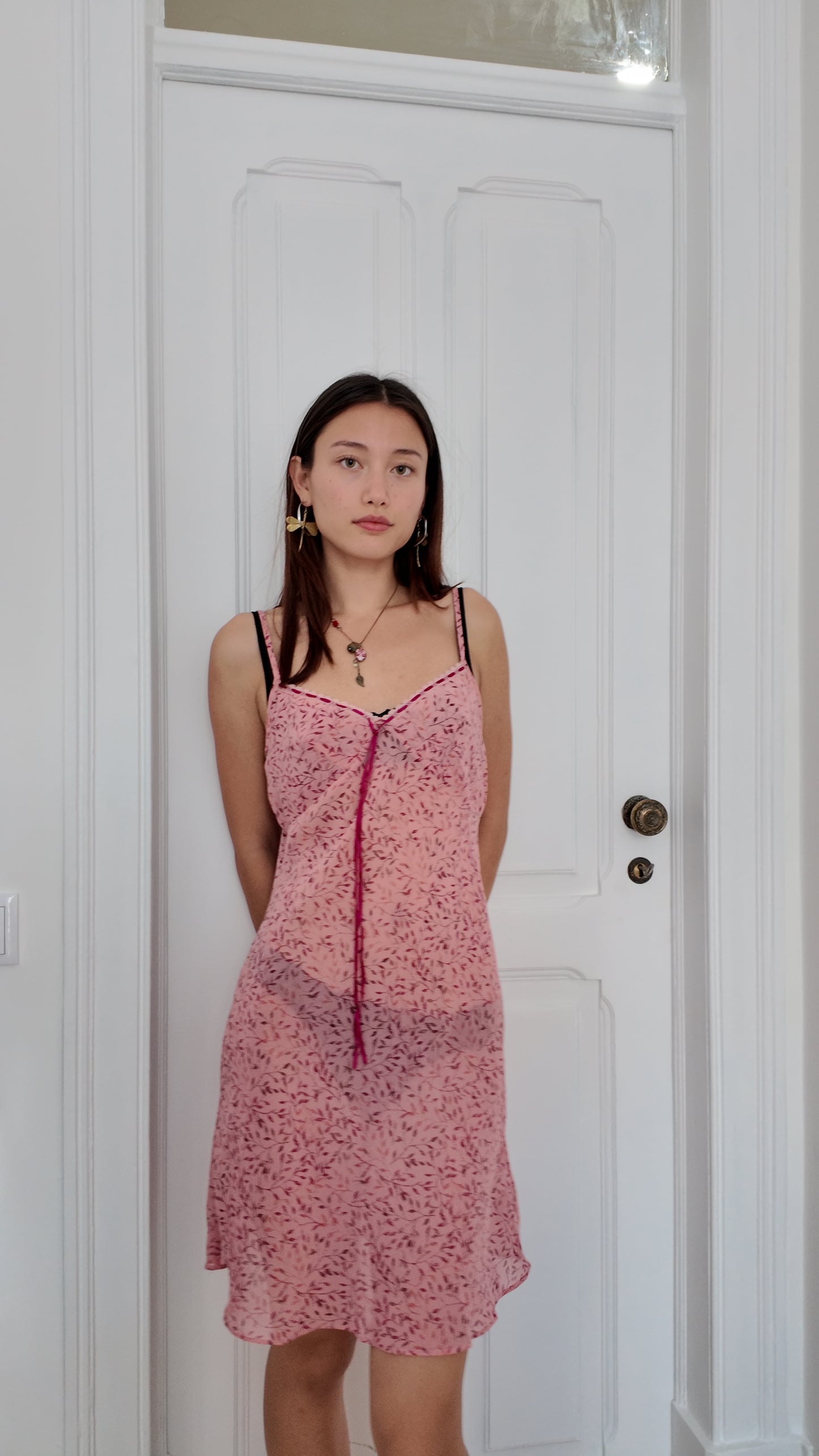 Adorable flower slip dress size 38