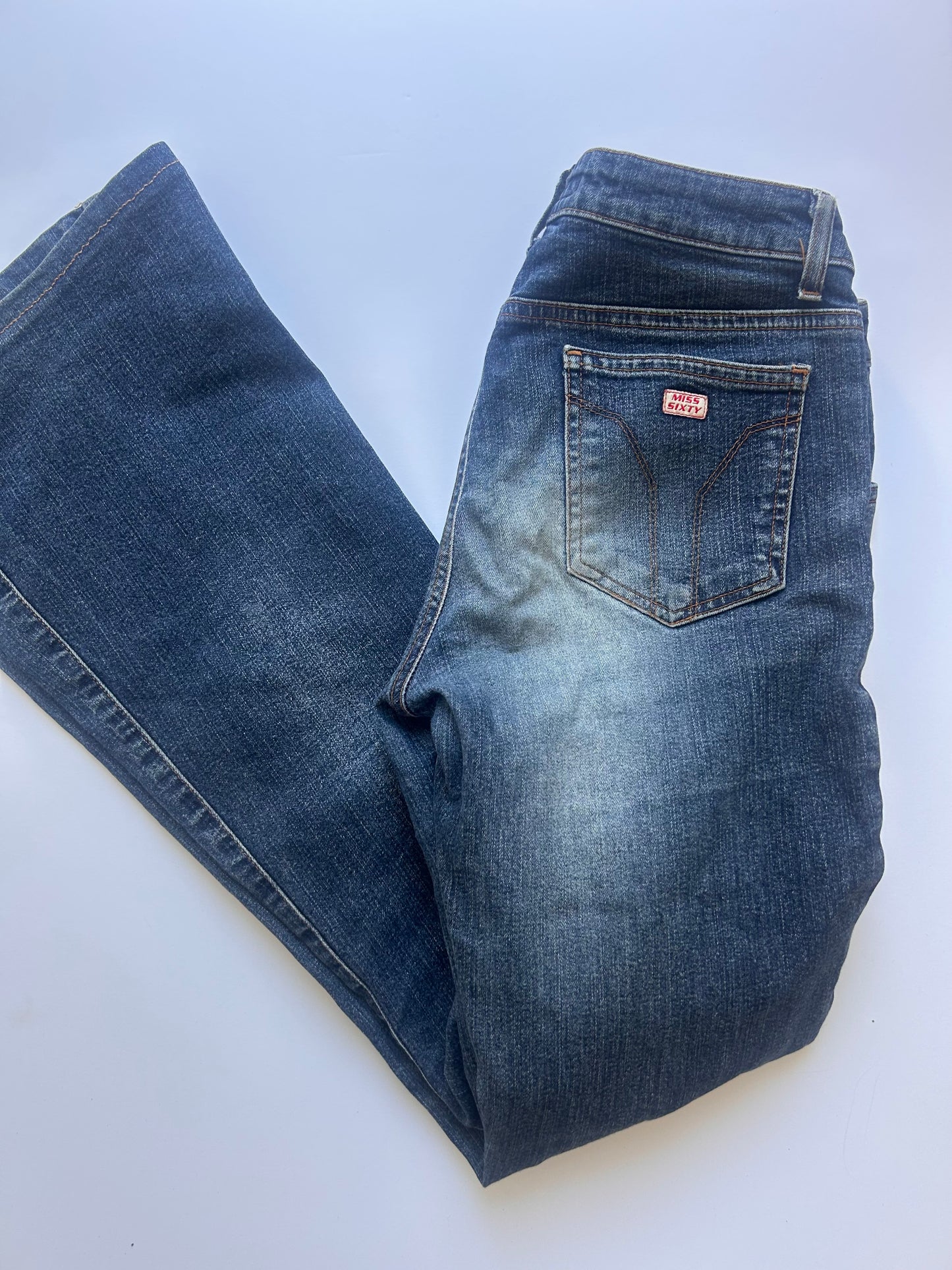 perfect vintage miss sixty leather details size 32