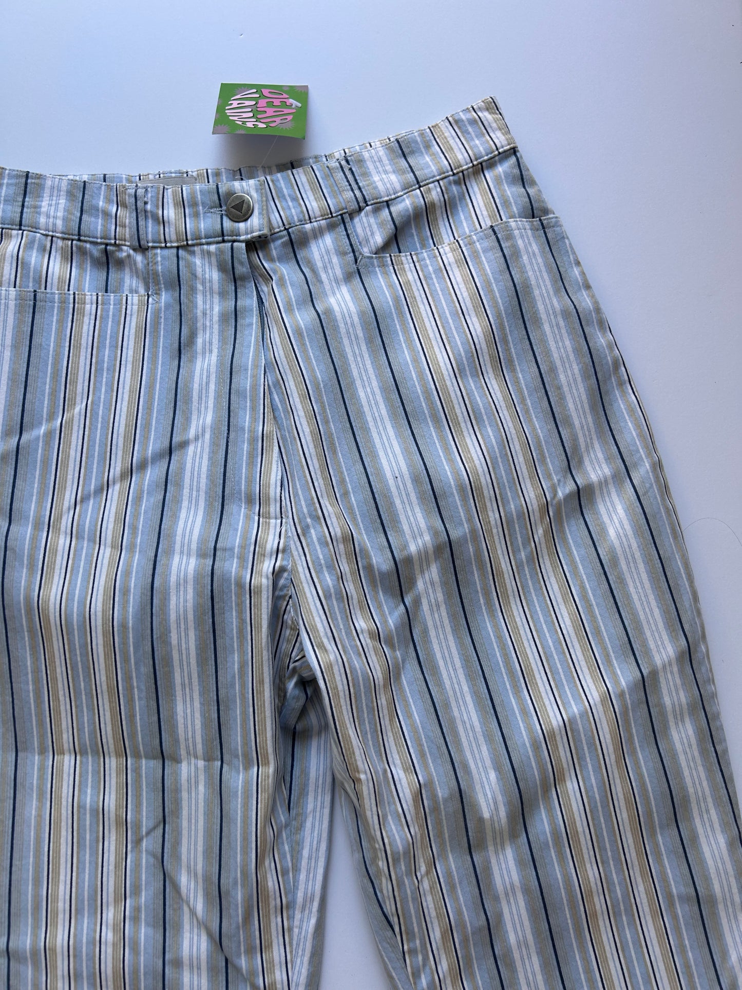 Capri striped pants size 34