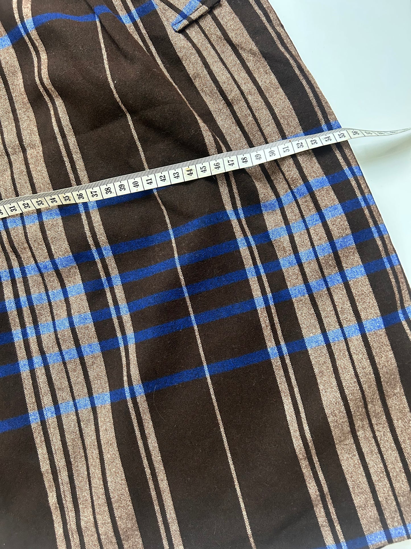 Iconic striped midi skirt size M
