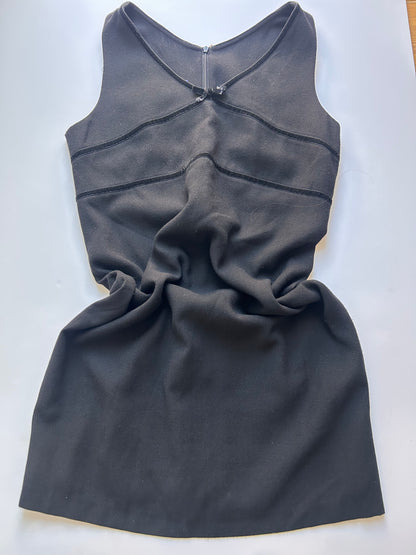 Adorable black coquette dress size M