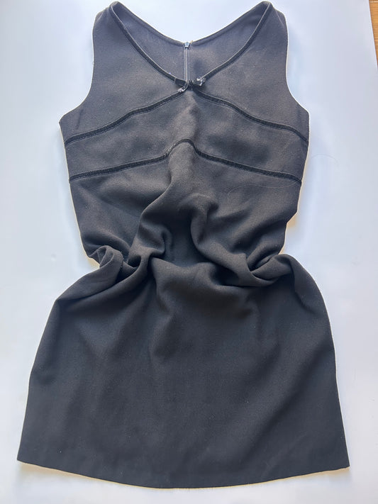 Adorable black coquette dress size M