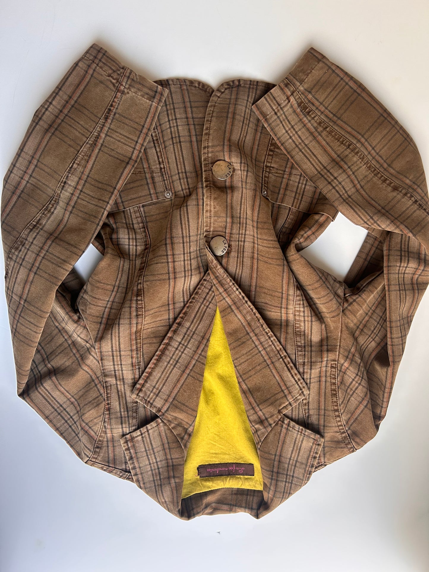 Adorable stripped vintage fitted blazer size S