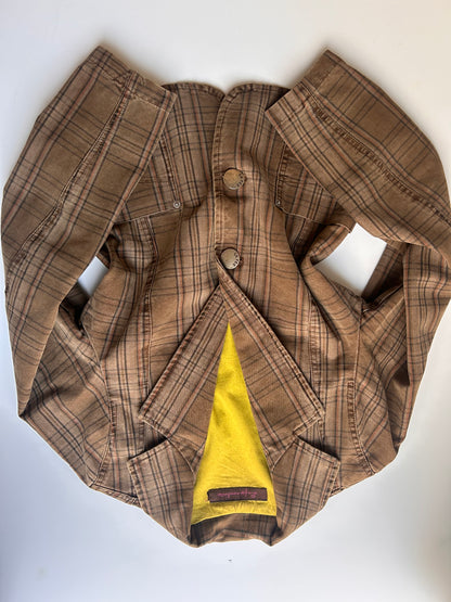 Adorable stripped vintage fitted blazer size S