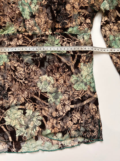 Adorable fairy sheer lace top size M/L