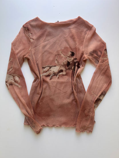 Perfect rare vintage angel top size S/M