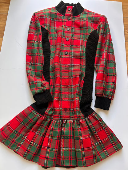 Perfect plaid dress size XS