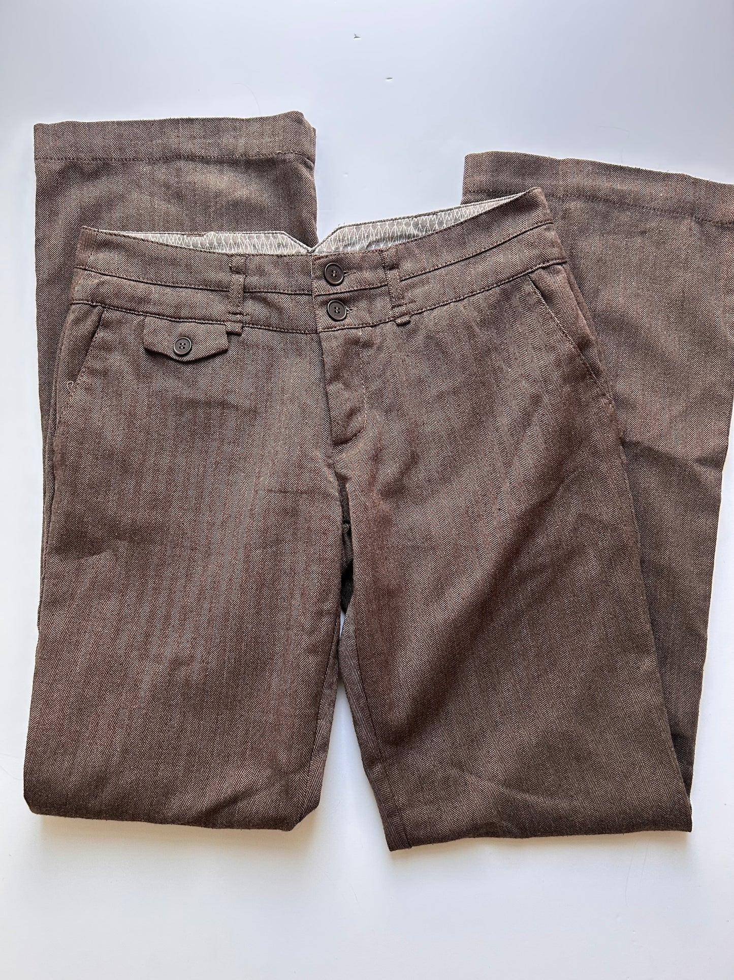 Adorable brown vintage pants size 34