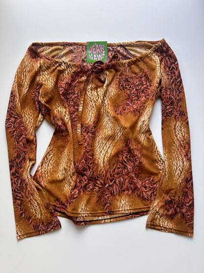 Iconic fairy vintage long sleeve top size S