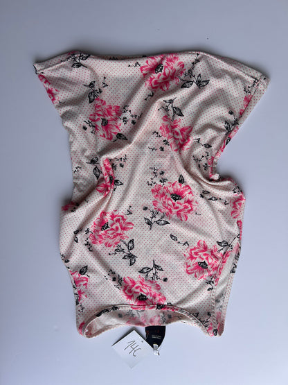 Perfect flower and dots tank top size M