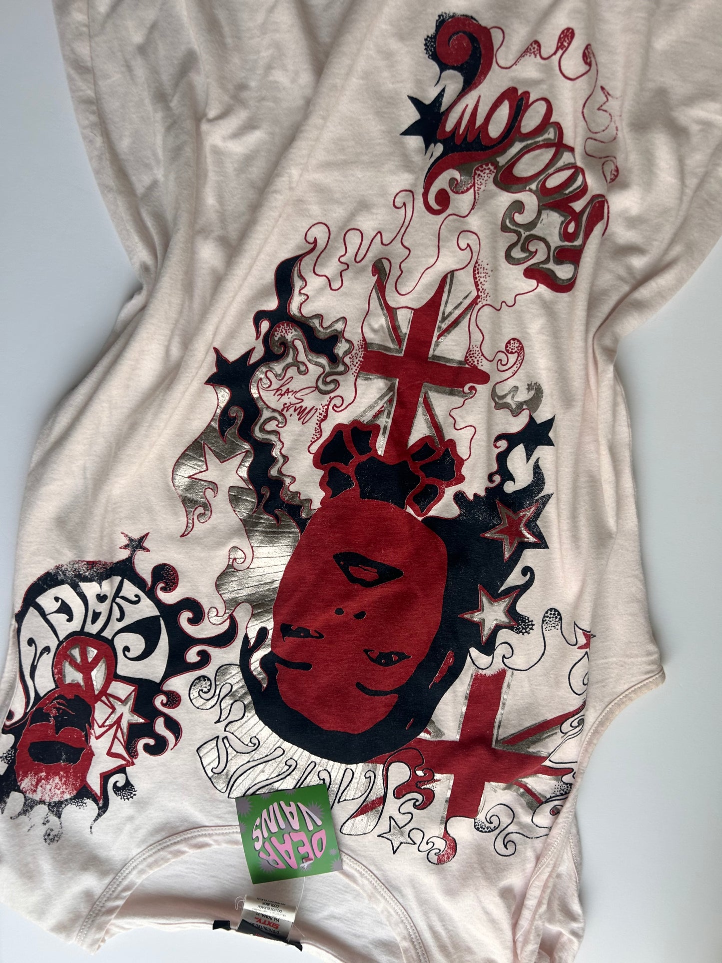 Iconic long miss sixty vintage top size S/M