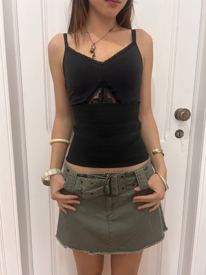 Dark coquette tank top size M