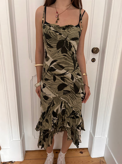 Iconic flower midi dress size XS