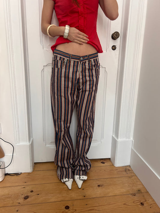 Adorable vintage striped pants size 38