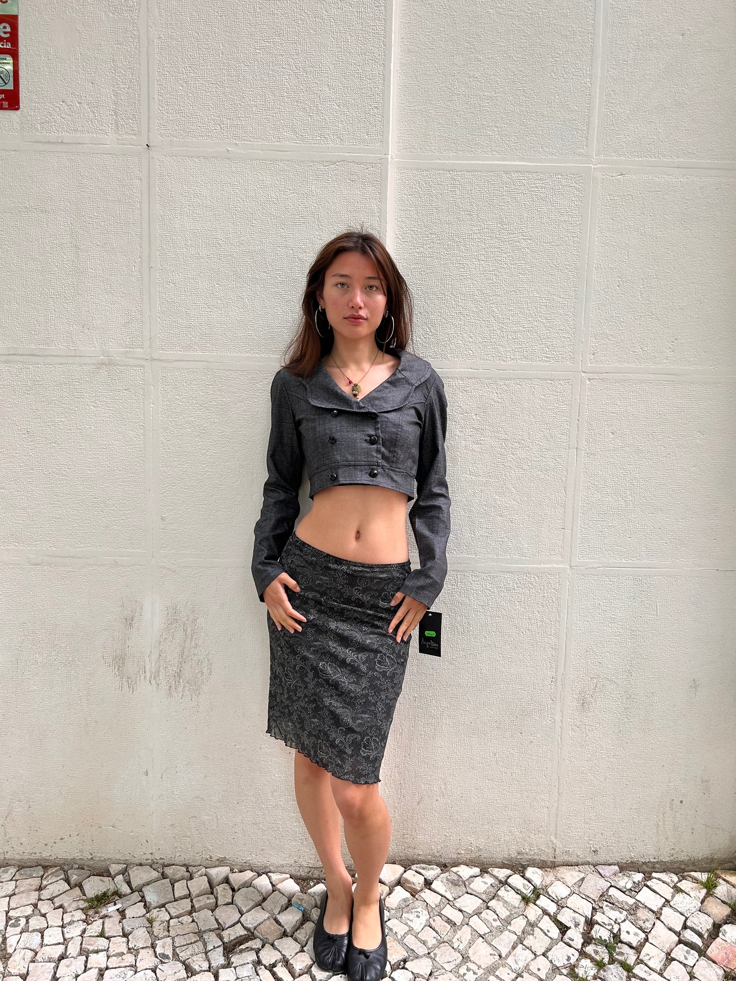 Cropped mini jacket size S