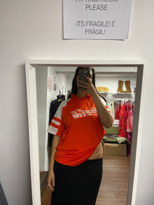 Adorable coca-cola jersey size L