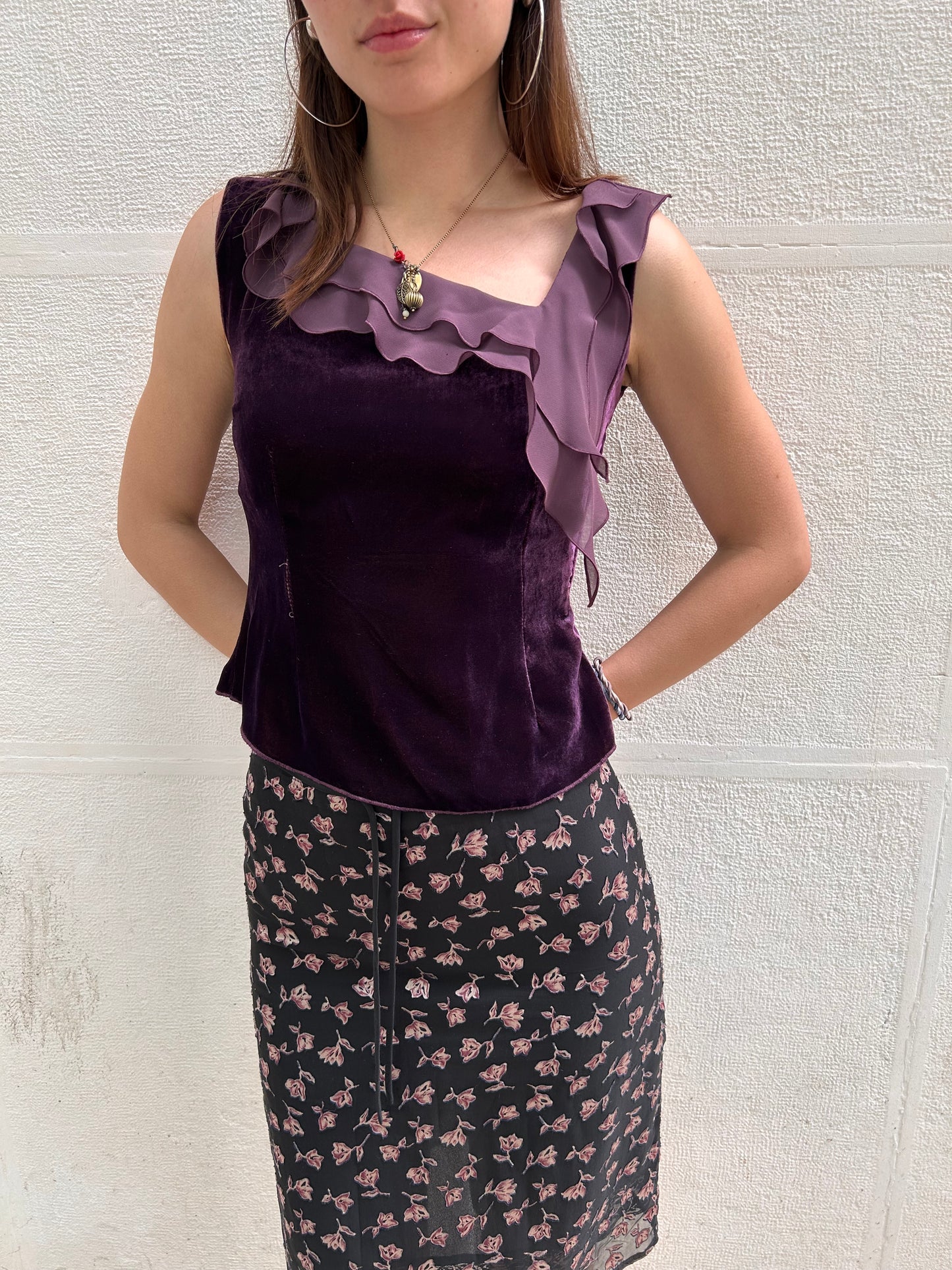 Adorable size S midi skirt