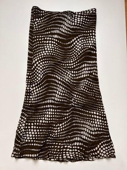 Adorable dots midi skirt size S