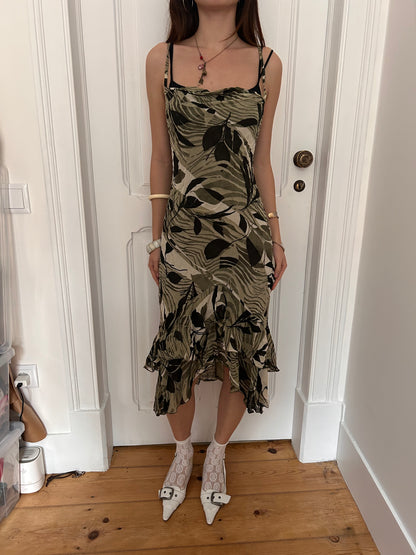 Iconic flower midi dress size XS