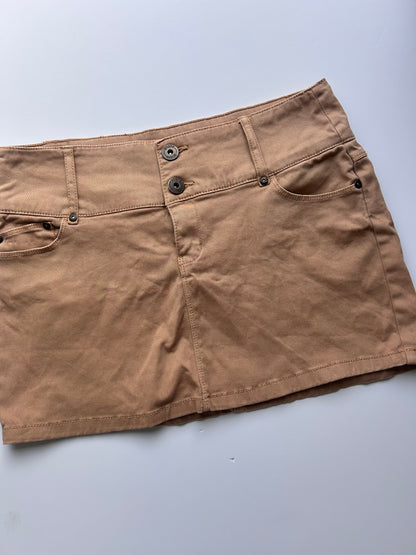 Adorable beige mini skirt size 36