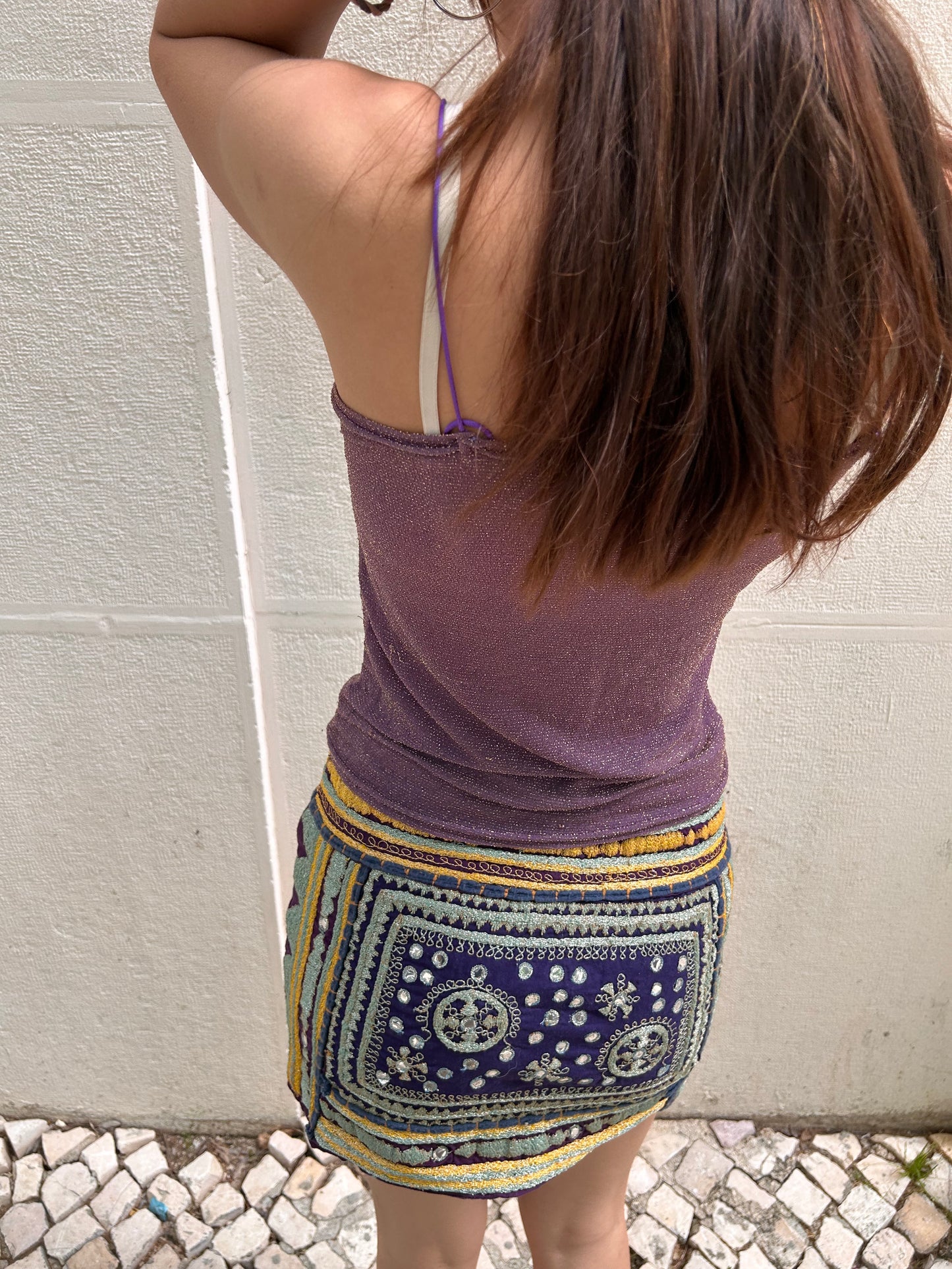 Ibiza style mini skirt Size S