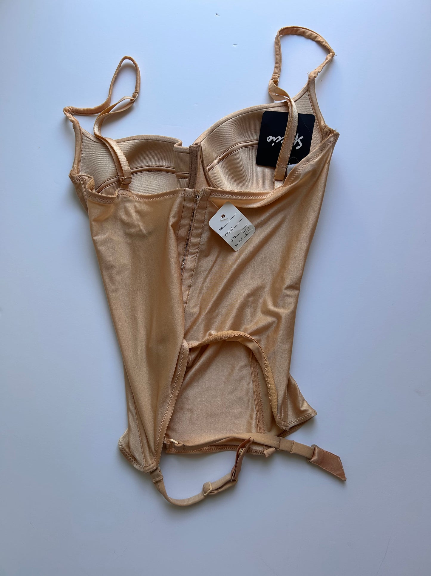 Iconic beige corset top size S
