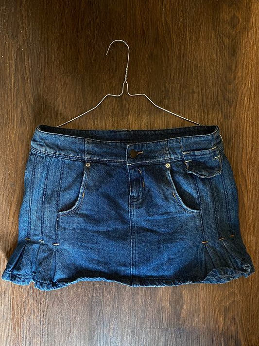 Denim Mini Skirt