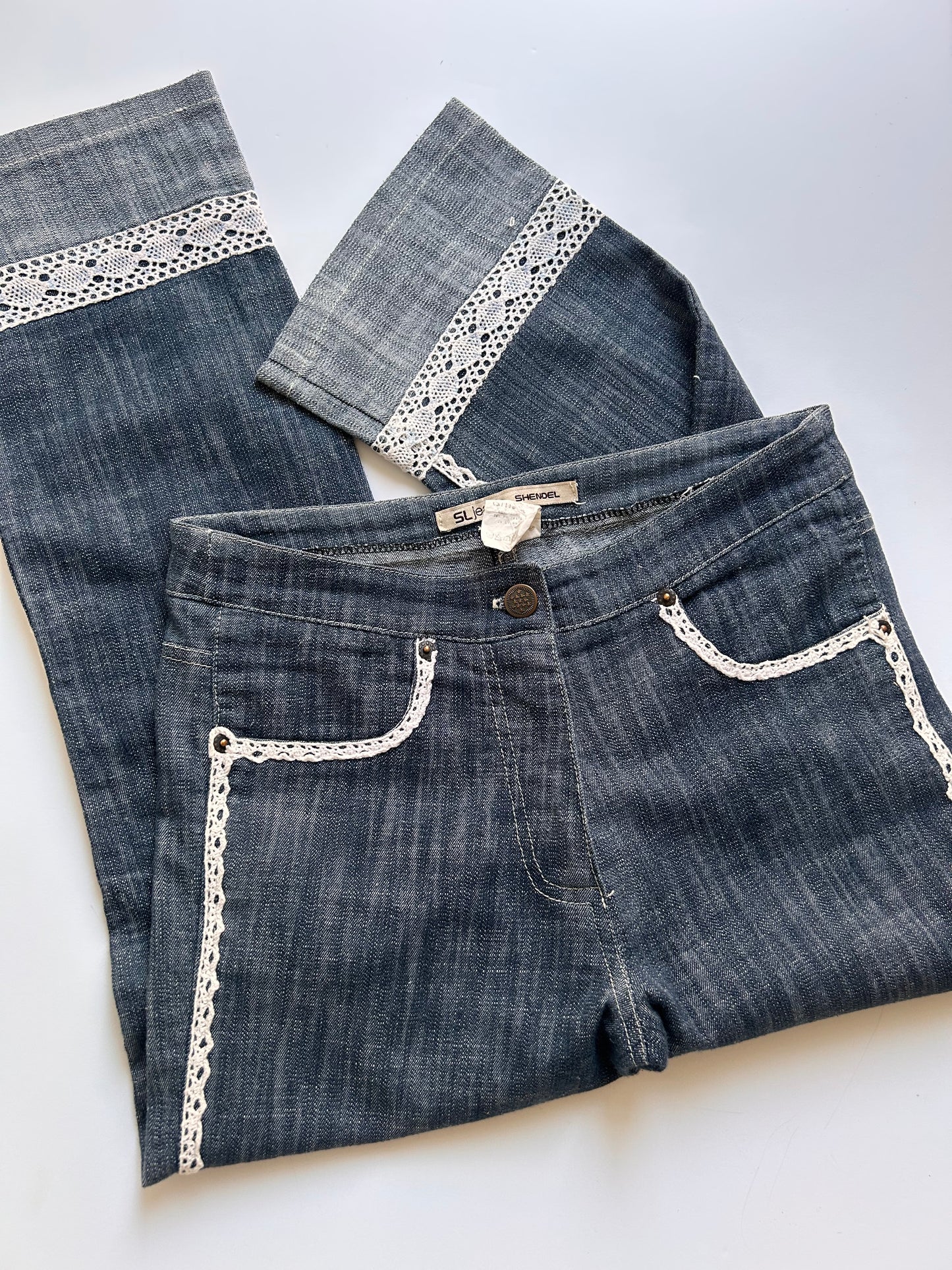 Perfect coquette capri jeans size 36