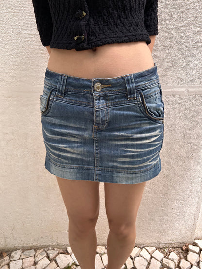 Perfect mini denim skirt Size 34