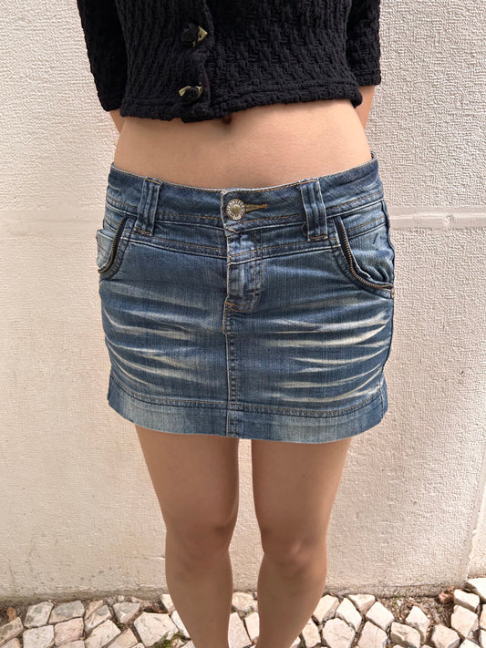 Perfect mini denim skirt Size 34