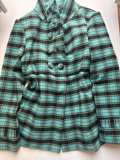 Amazing plaid jacket size M/L