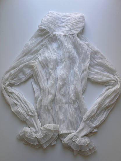 Vintage Sheer Blouse size M