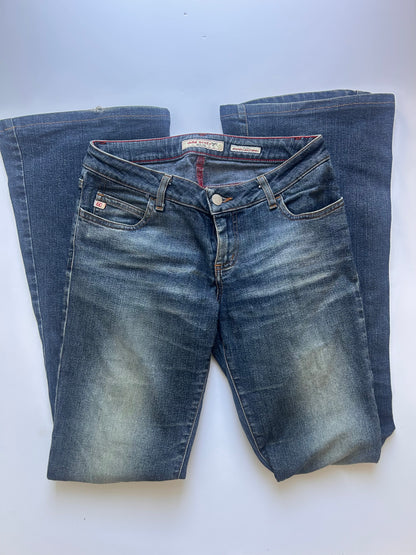 perfect vintage miss sixty leather details size 32
